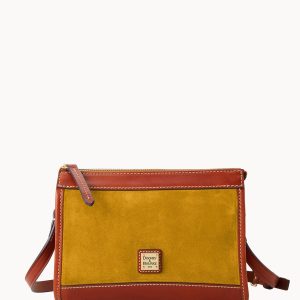 Suede Zip Crossbody