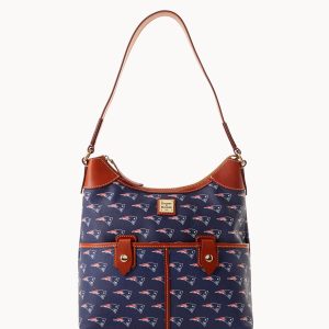 NFL Patriots Zip Hobo