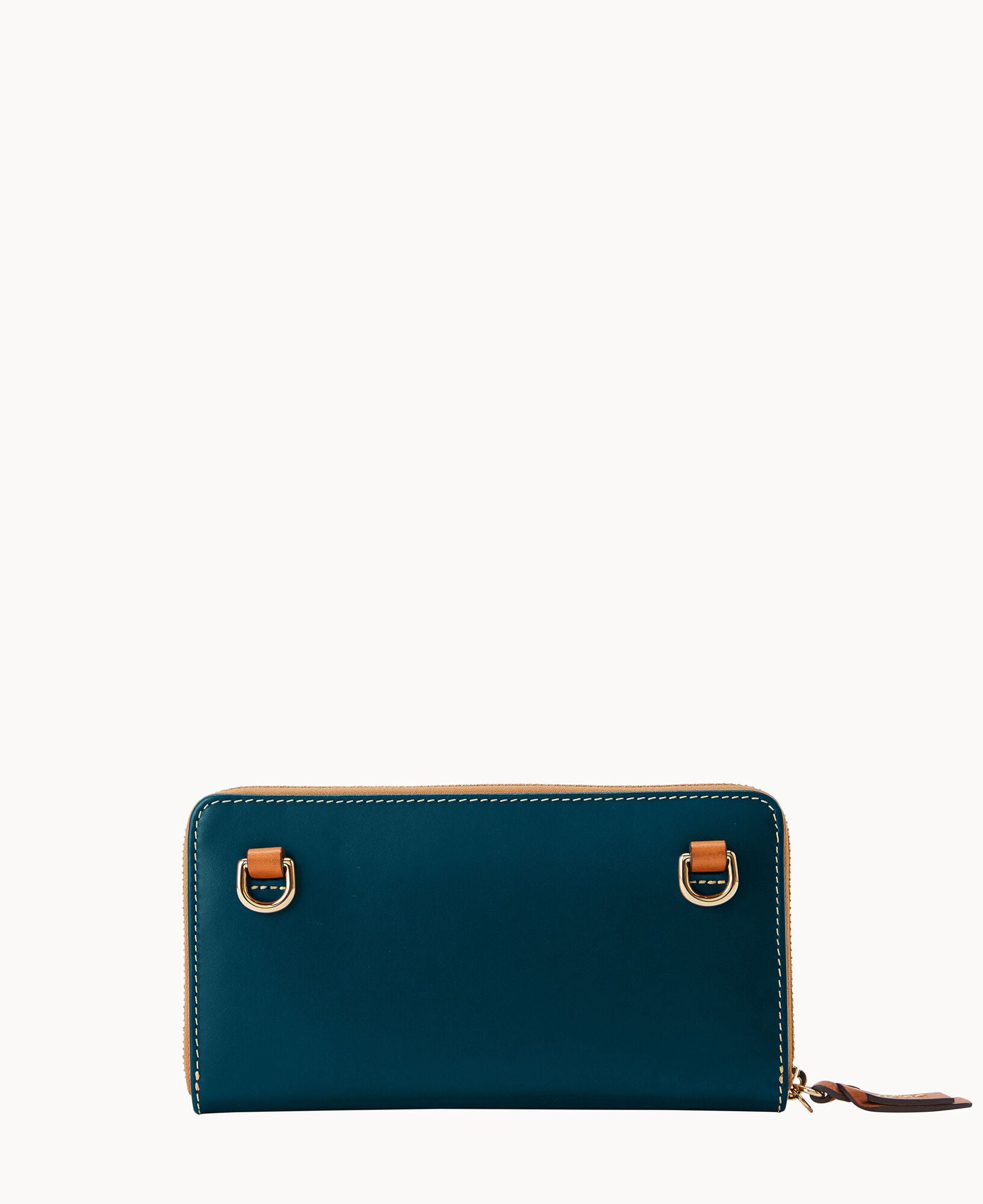 Wexford Leather Large Zip Around Wristlet Crossbody - Image 9