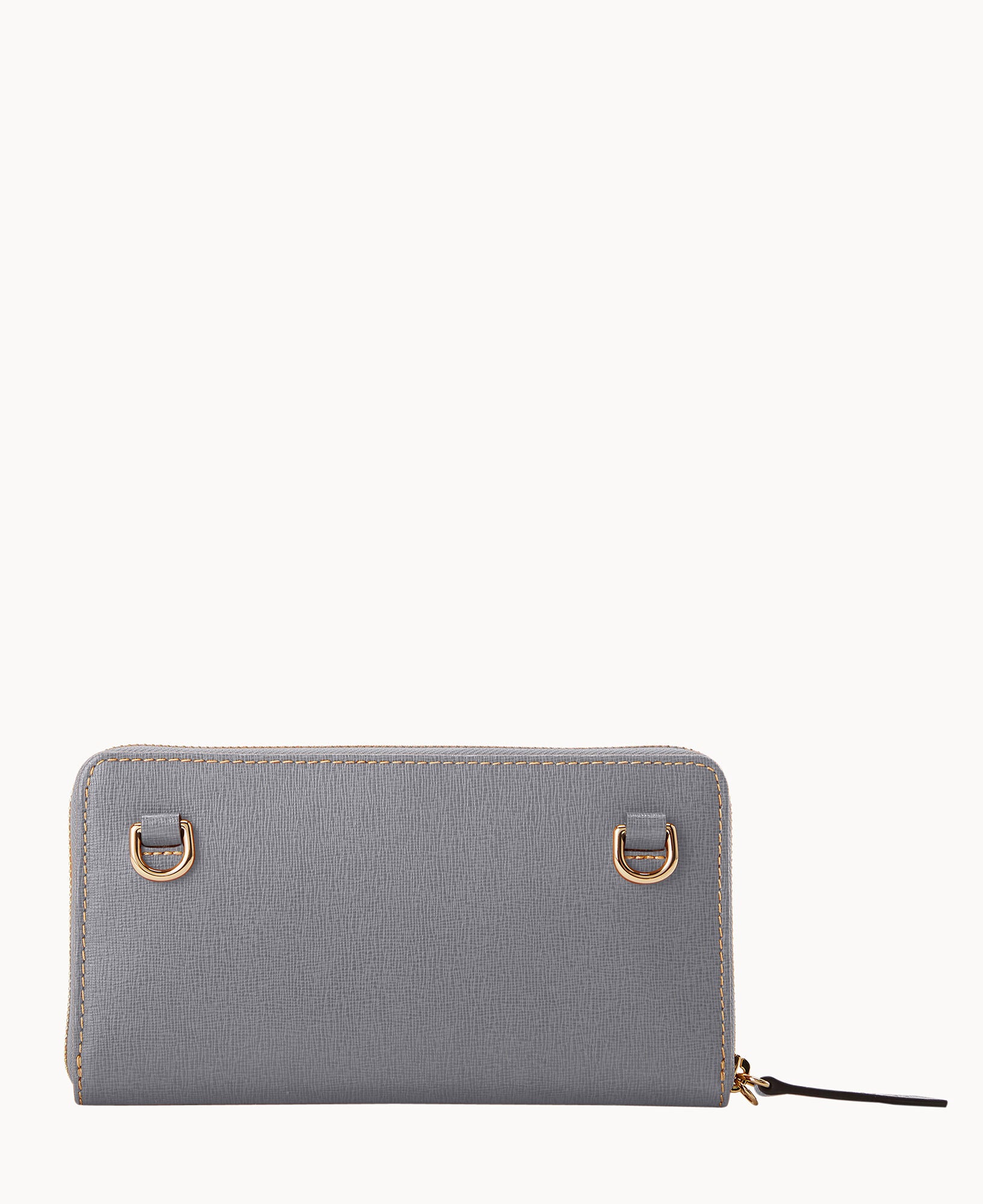 Saffiano Large Zip Around Wristlet Crossbody - Image 3