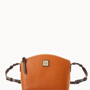 Saffiano Penny Crossbody
