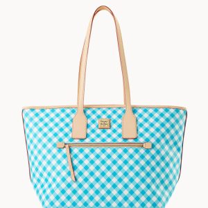 Gingham II Large Tote