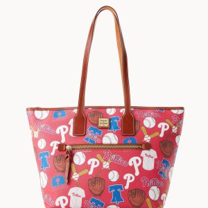 MLB Phillies Zip Tote