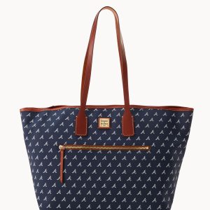 MLB Braves Large Tote
