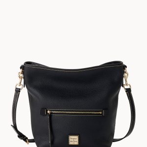 Pebble Grain Small Hobo Crossbody