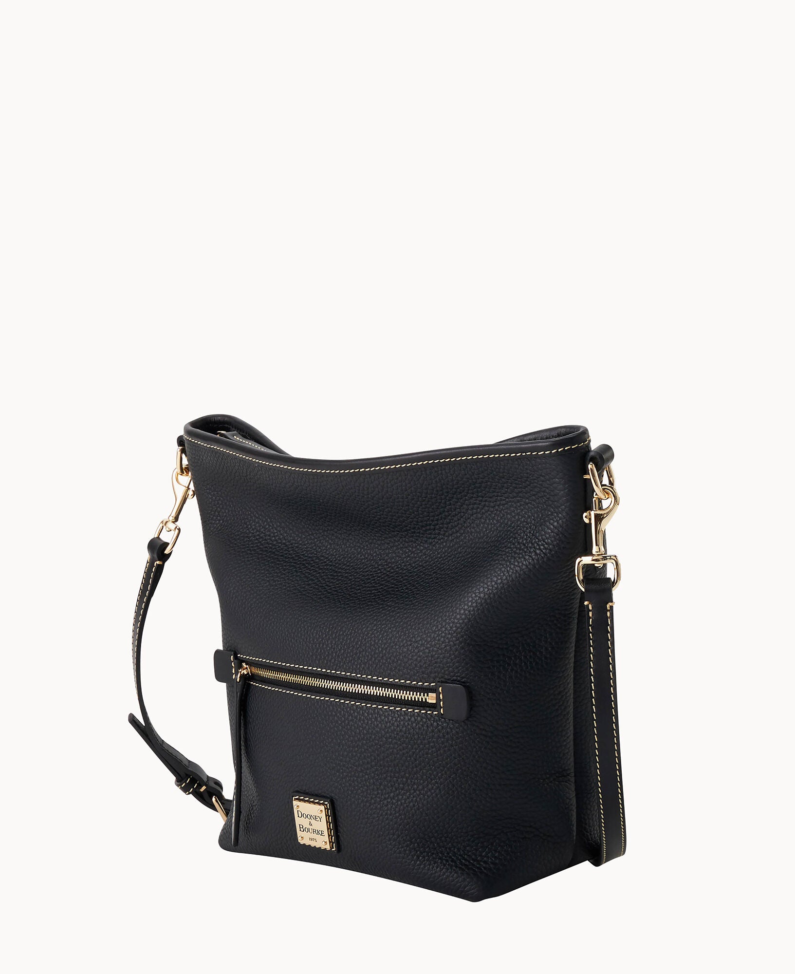 Pebble Grain Small Hobo Crossbody - Image 2