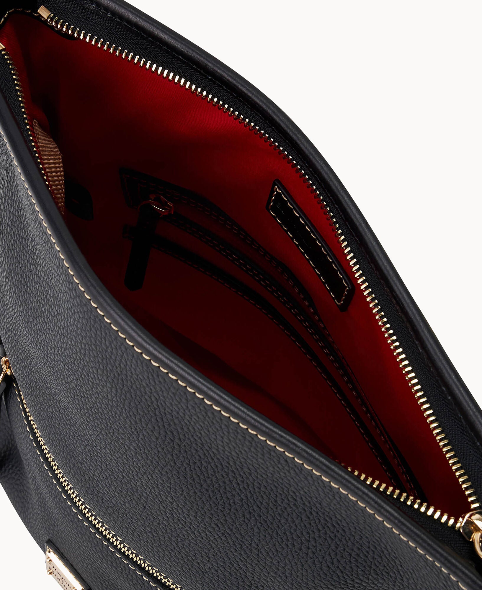 Pebble Grain Small Hobo Crossbody - Image 3