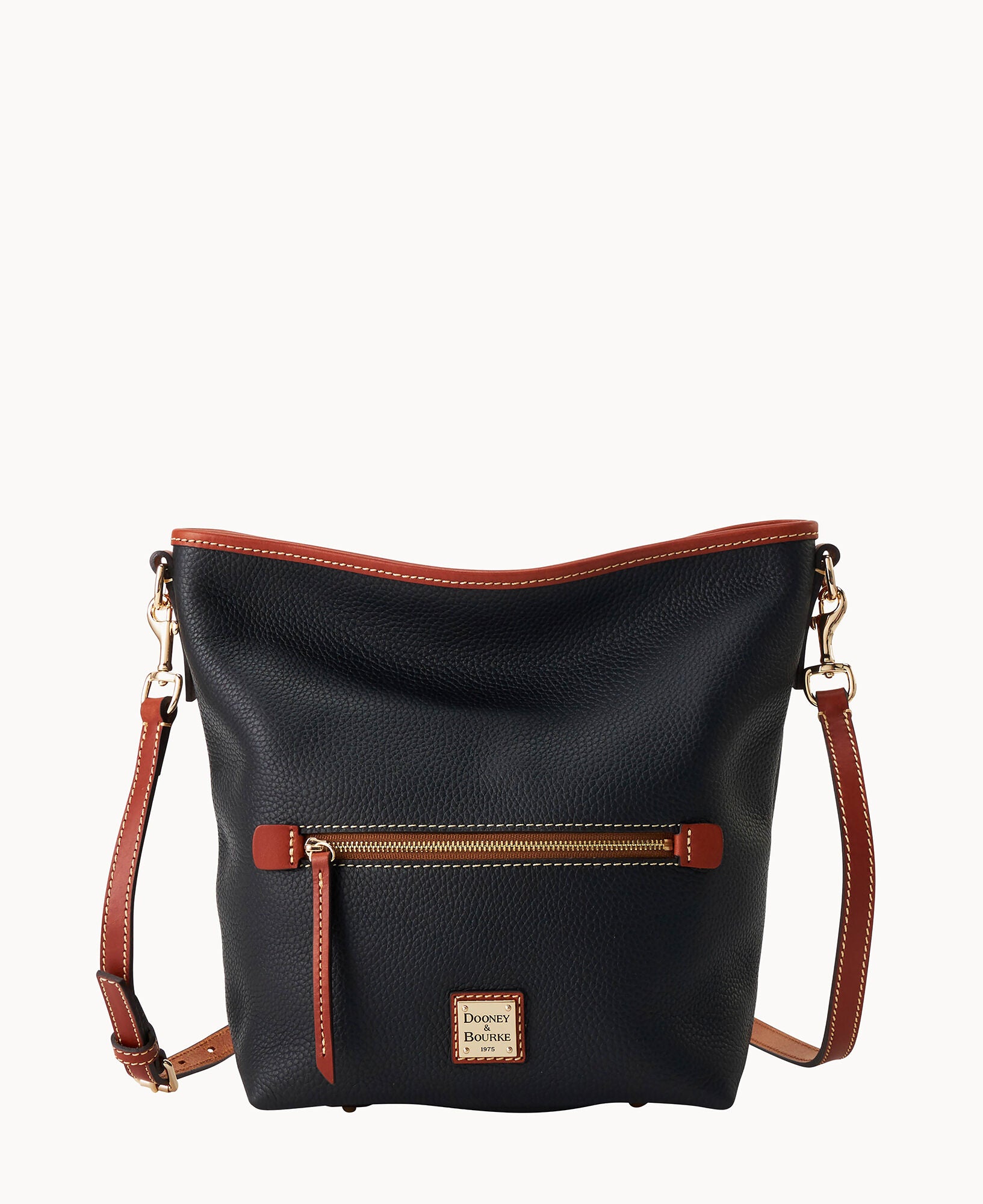Pebble Grain Small Hobo Crossbody - Image 5