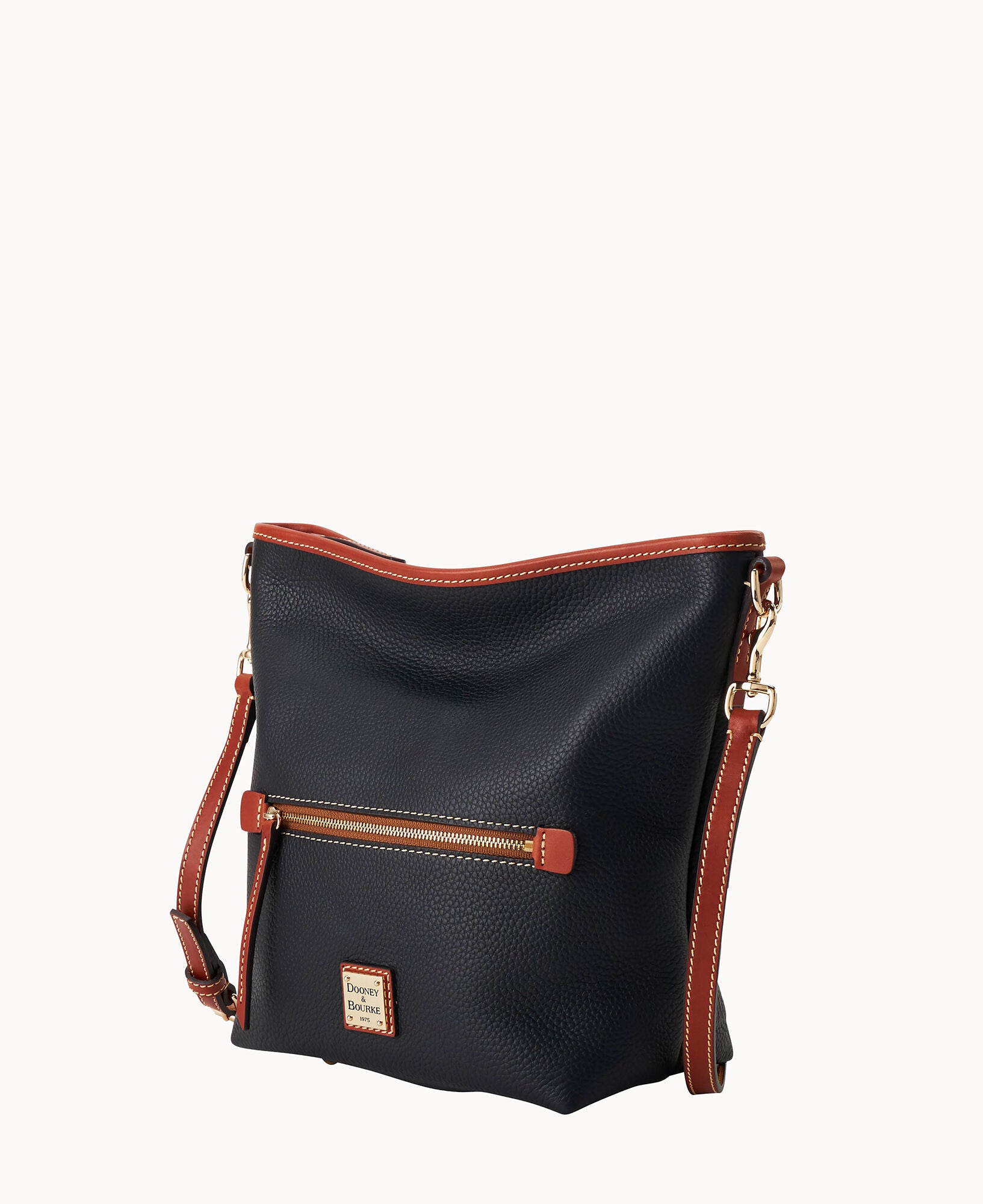 Pebble Grain Small Hobo Crossbody - Image 6