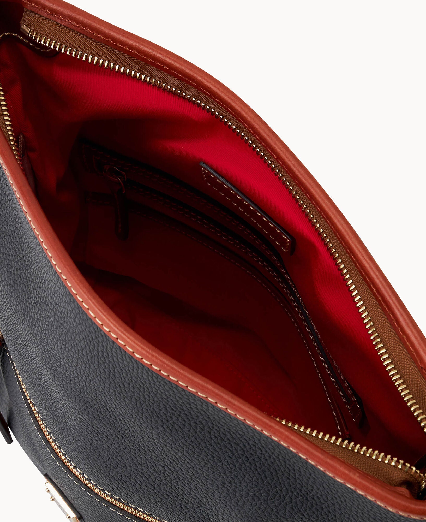 Pebble Grain Small Hobo Crossbody - Image 7