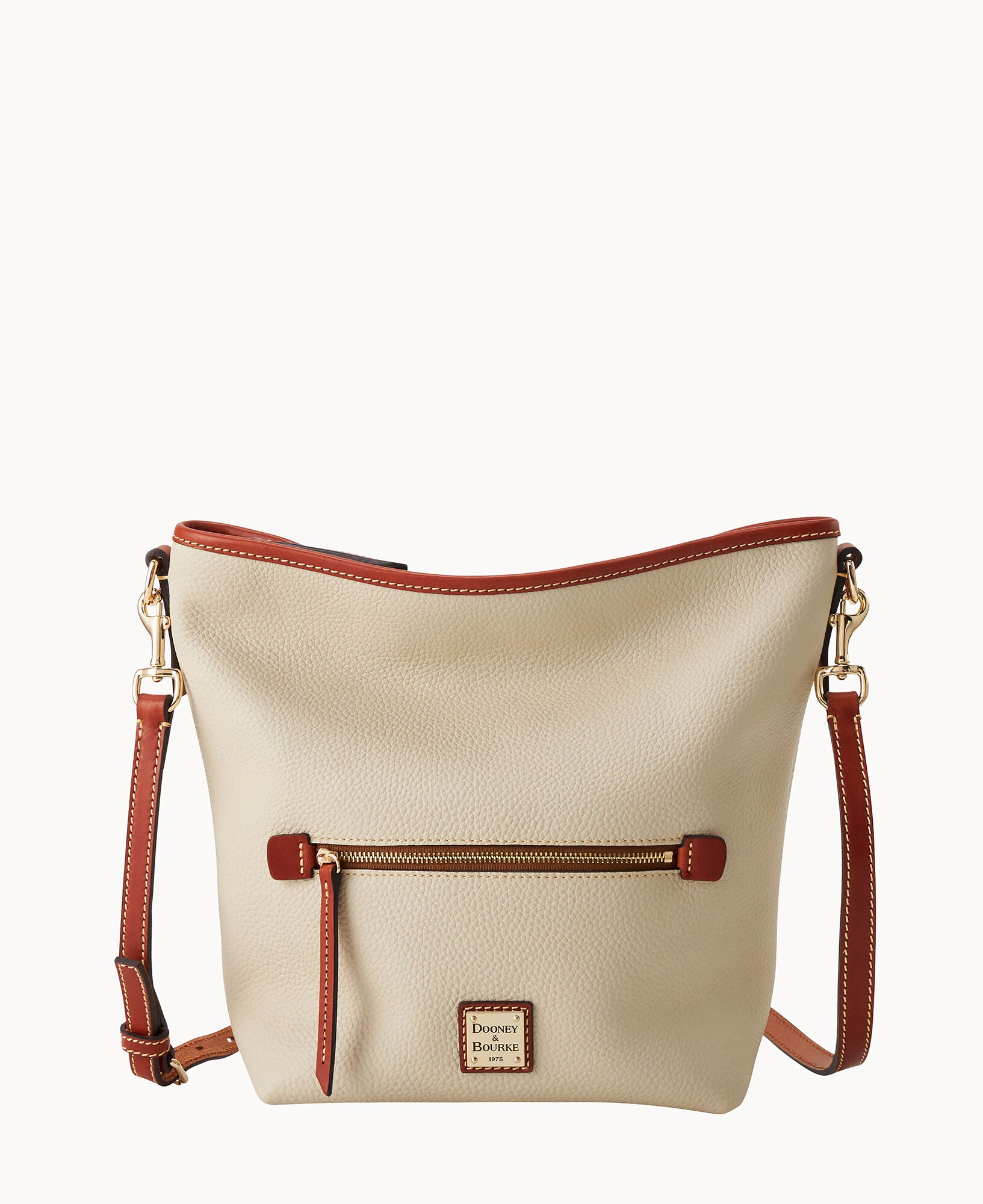 Pebble Grain Small Hobo Crossbody - Image 9