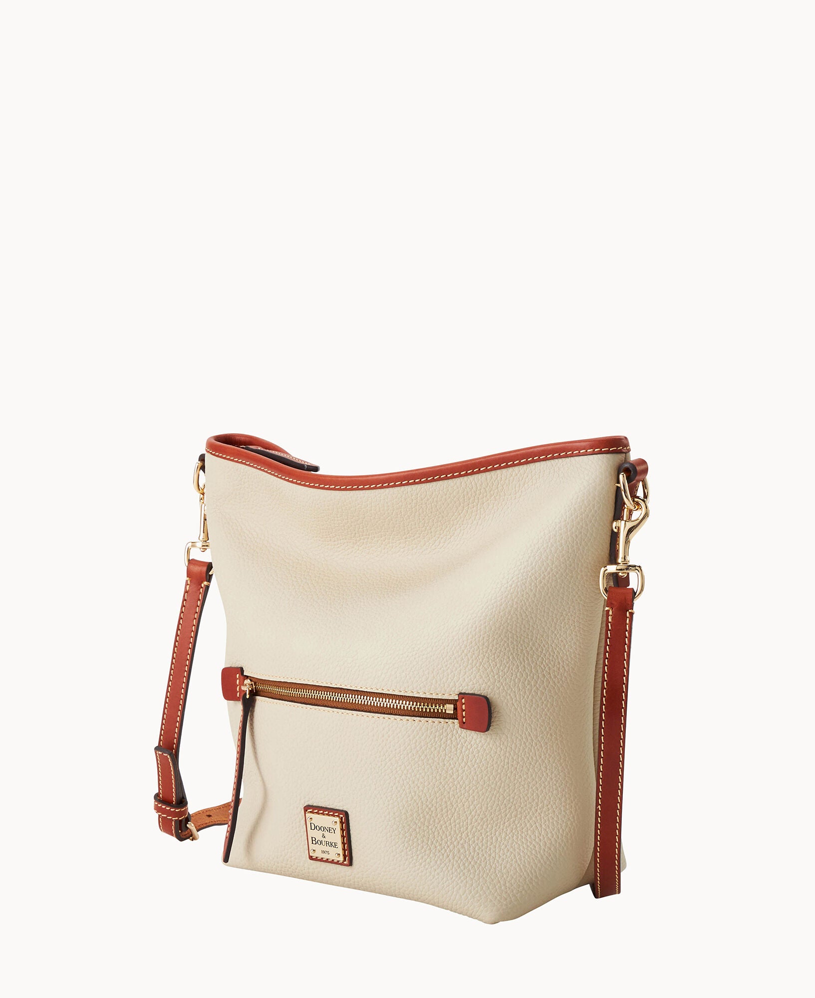 Pebble Grain Small Hobo Crossbody - Image 10