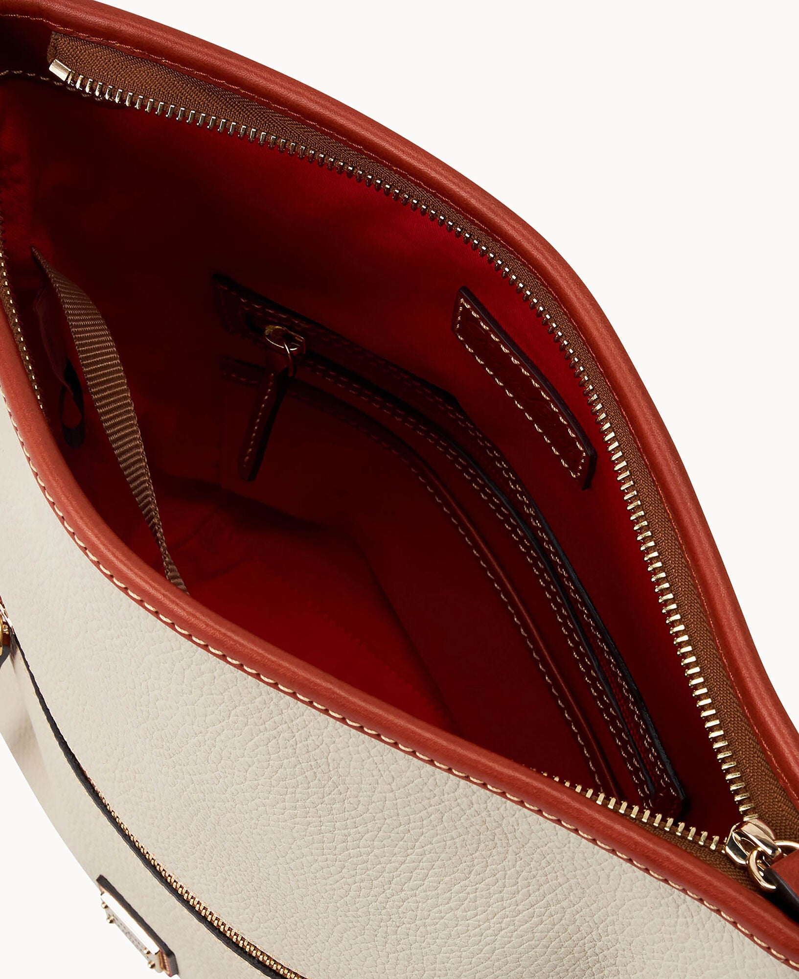 Pebble Grain Small Hobo Crossbody - Image 11