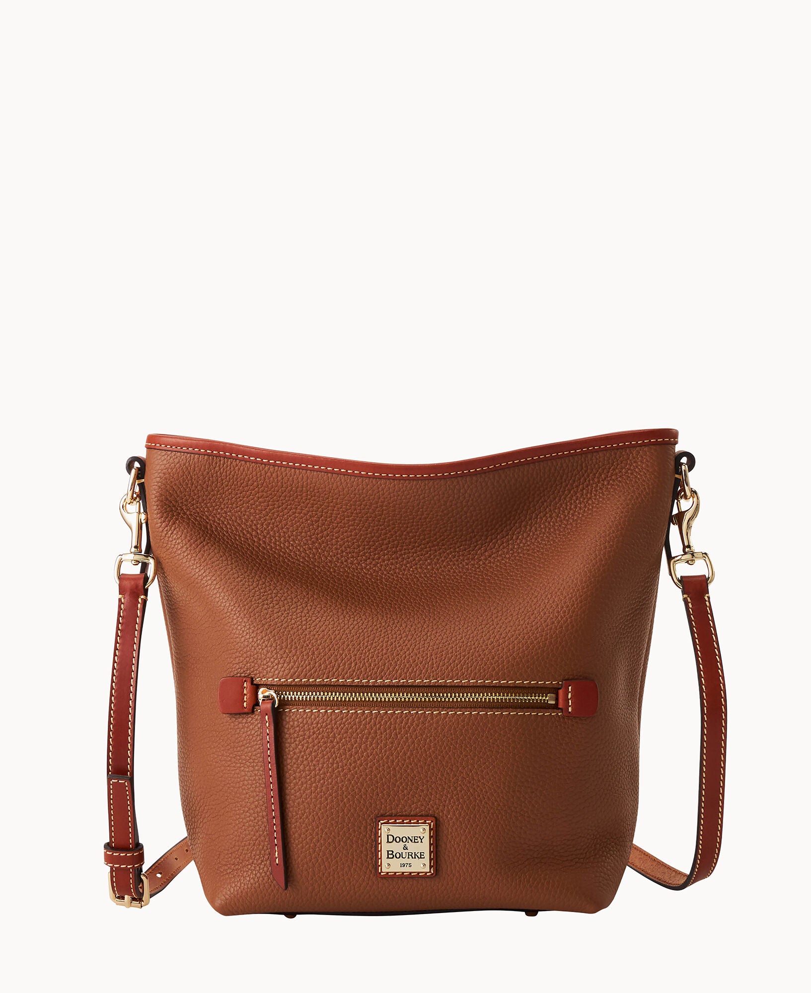 Pebble Grain Small Hobo Crossbody - Image 13
