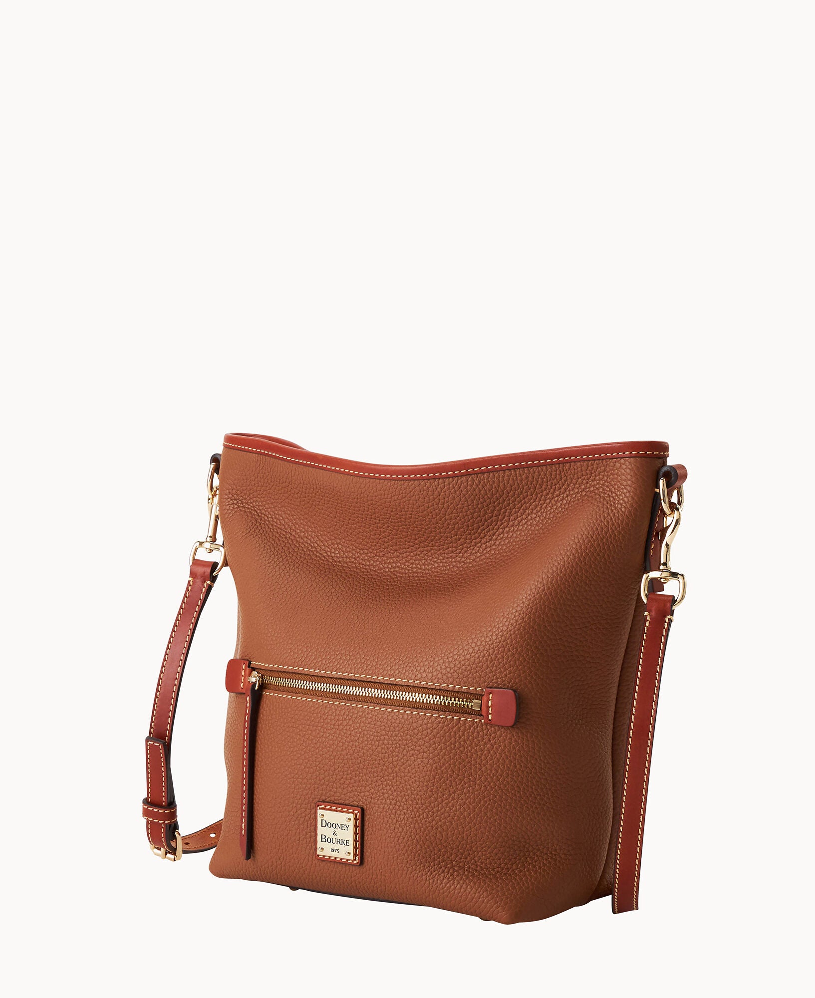 Pebble Grain Small Hobo Crossbody - Image 14