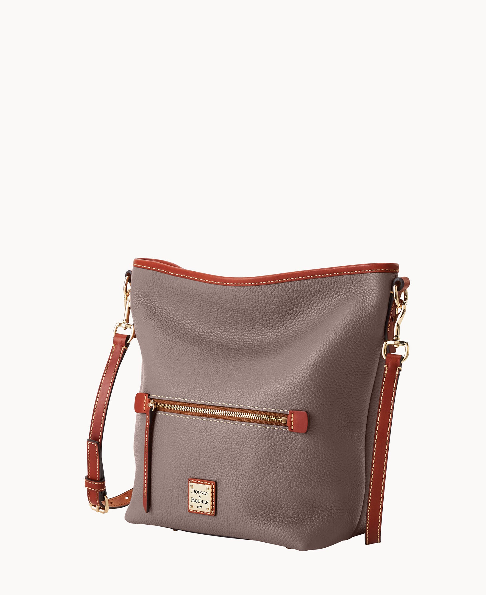 Pebble Grain Small Hobo Crossbody - Image 18