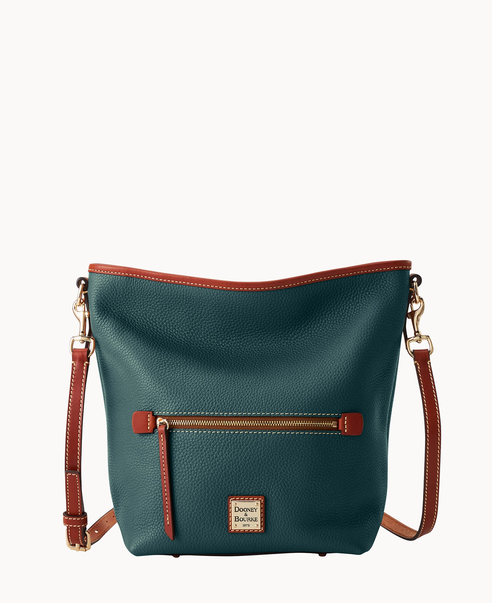 Pebble Grain Small Hobo Crossbody - Image 21