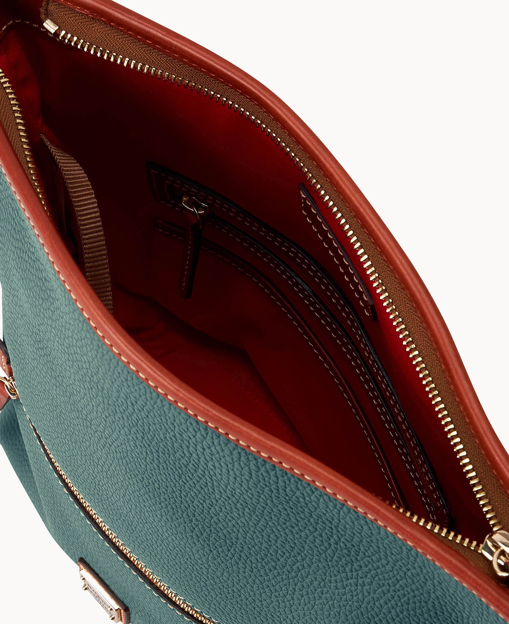Pebble Grain Small Hobo Crossbody - Image 23