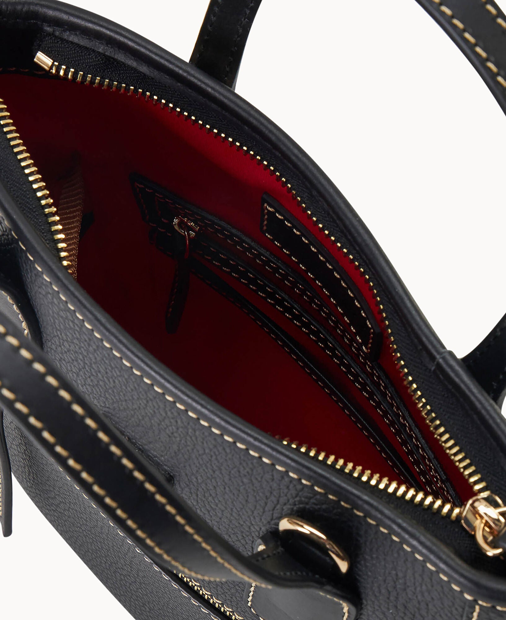 Pebble Grain Small Handle Tote - Image 11