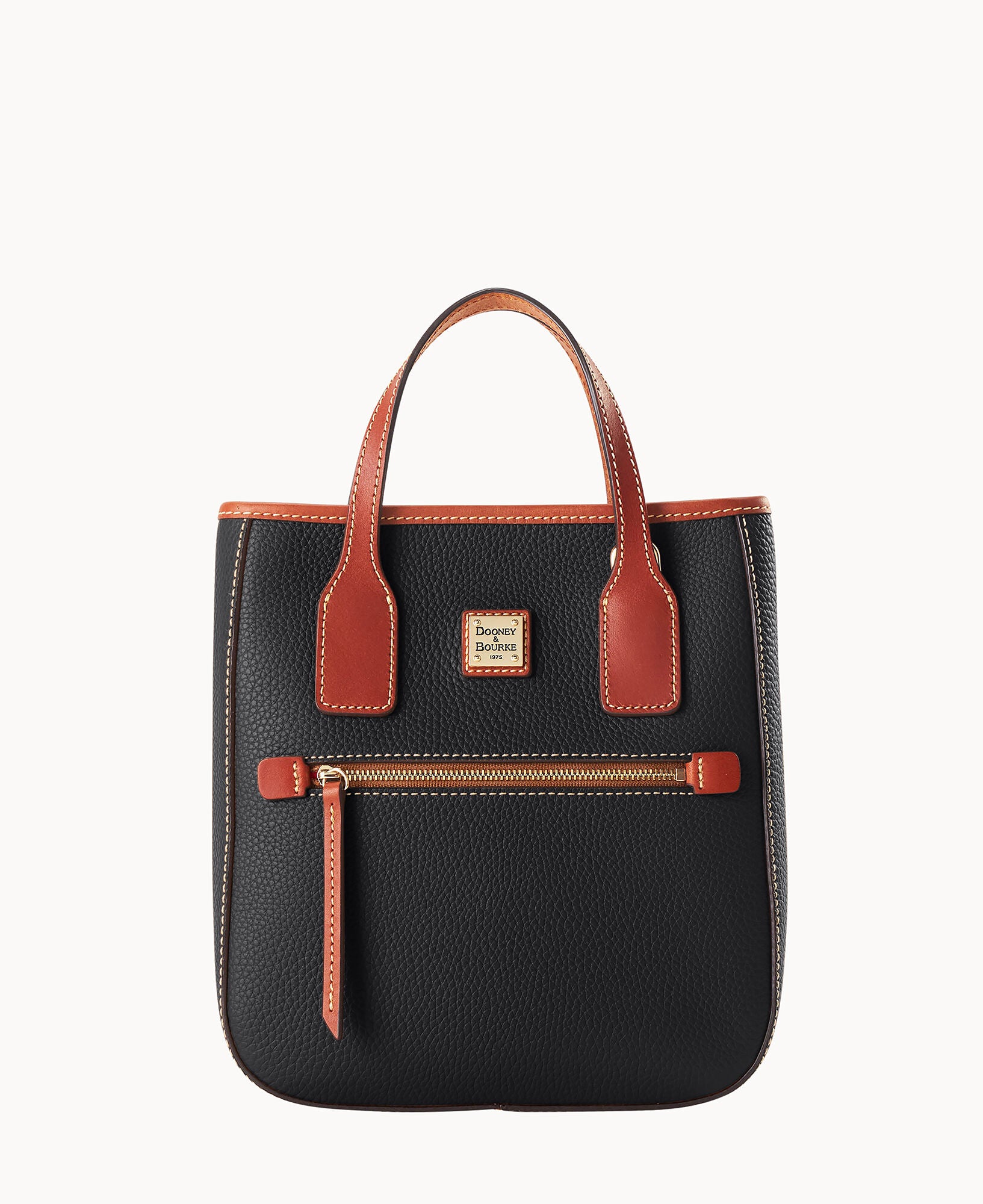 Pebble Grain Small Handle Tote - Image 13