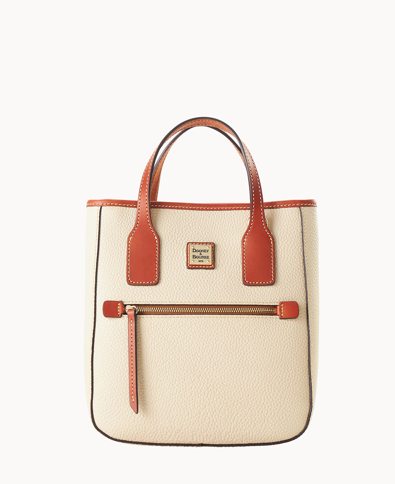 Pebble Grain Small Handle Tote