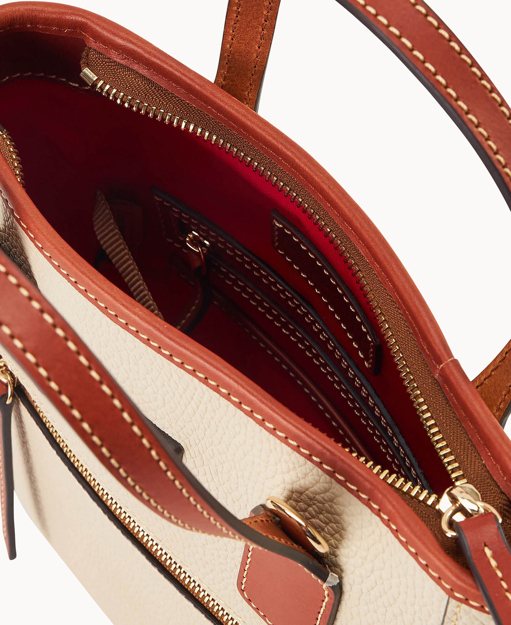 Pebble Grain Small Handle Tote - Image 3