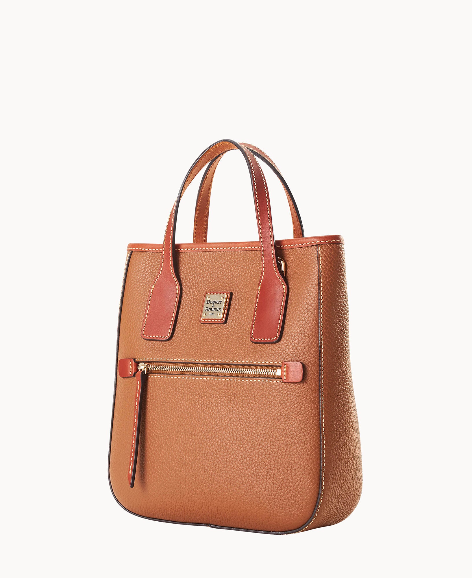 Pebble Grain Small Handle Tote - Image 6