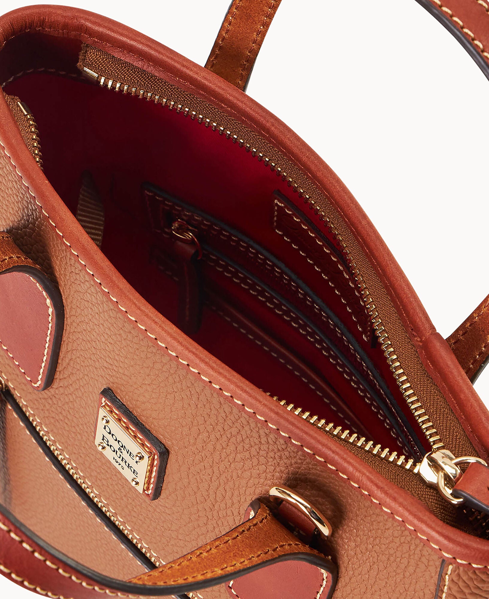 Pebble Grain Small Handle Tote - Image 7