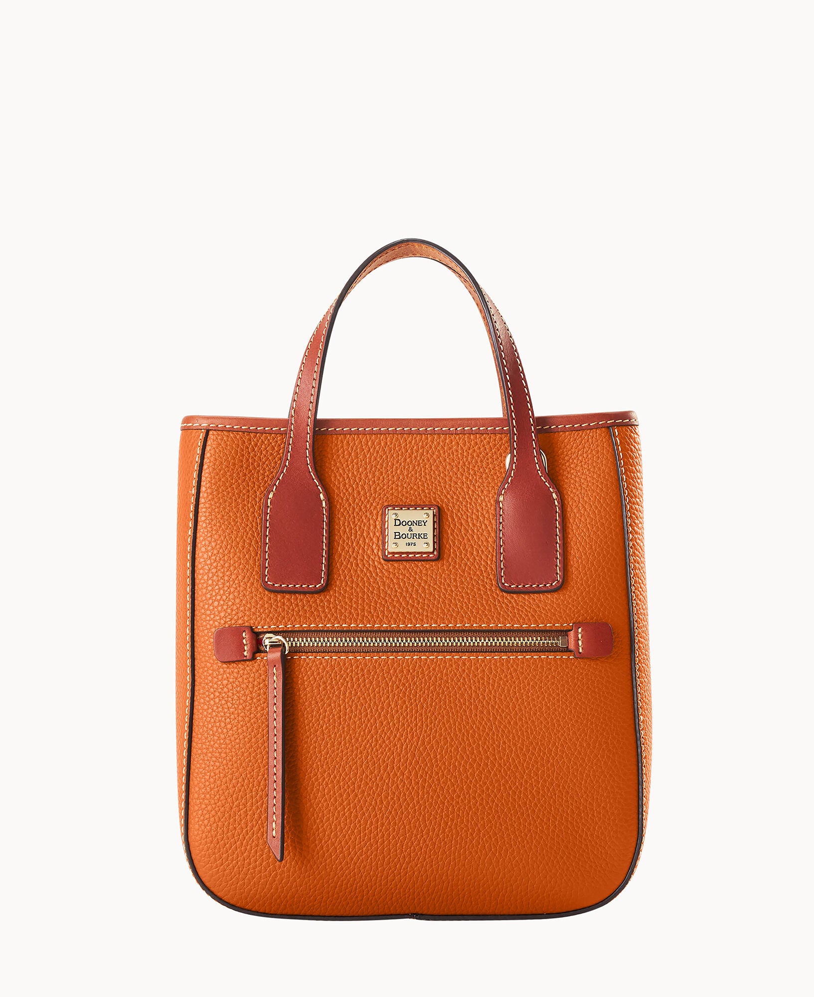 Pebble Grain Small Handle Tote - Image 17
