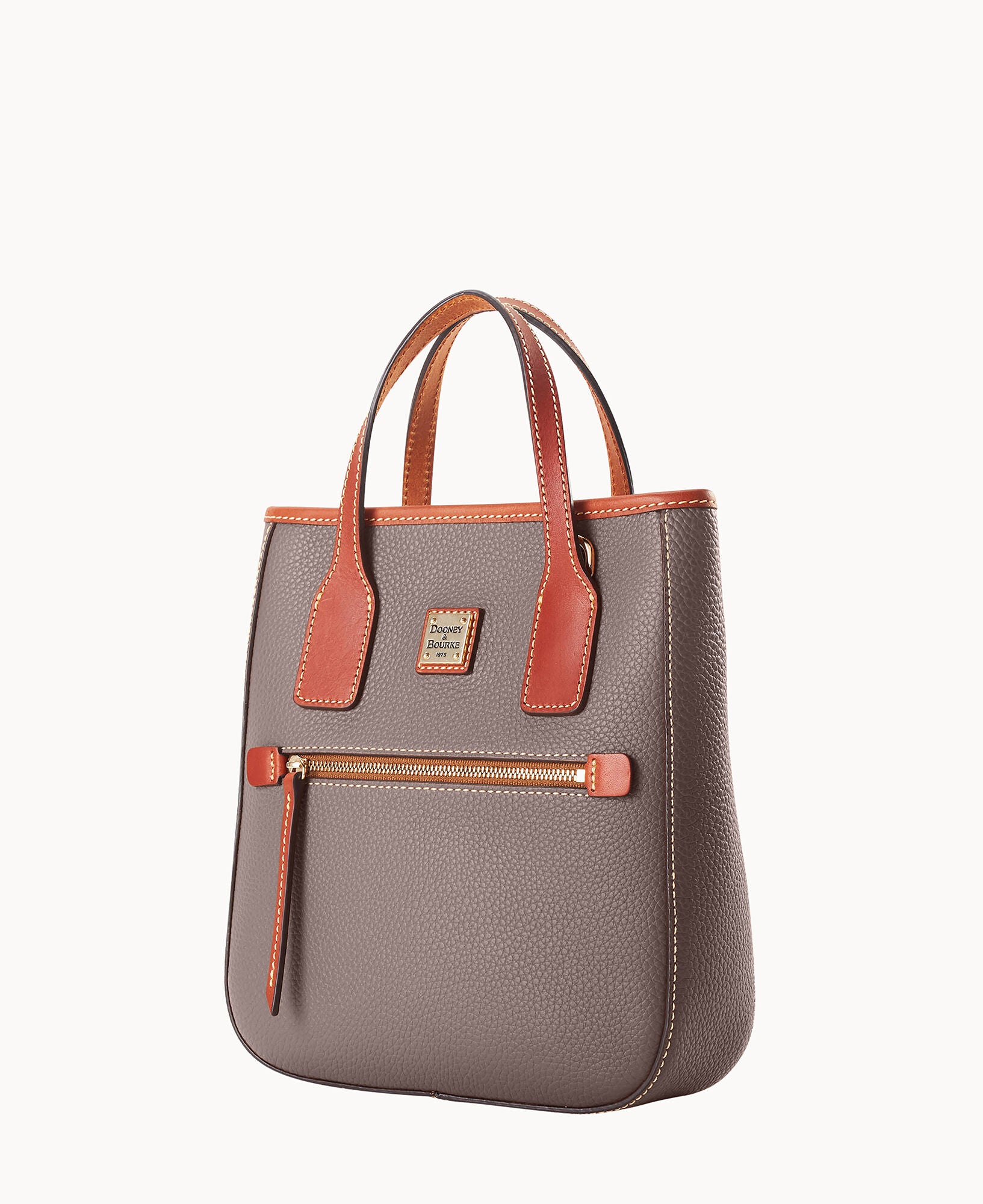 Pebble Grain Small Handle Tote - Image 22