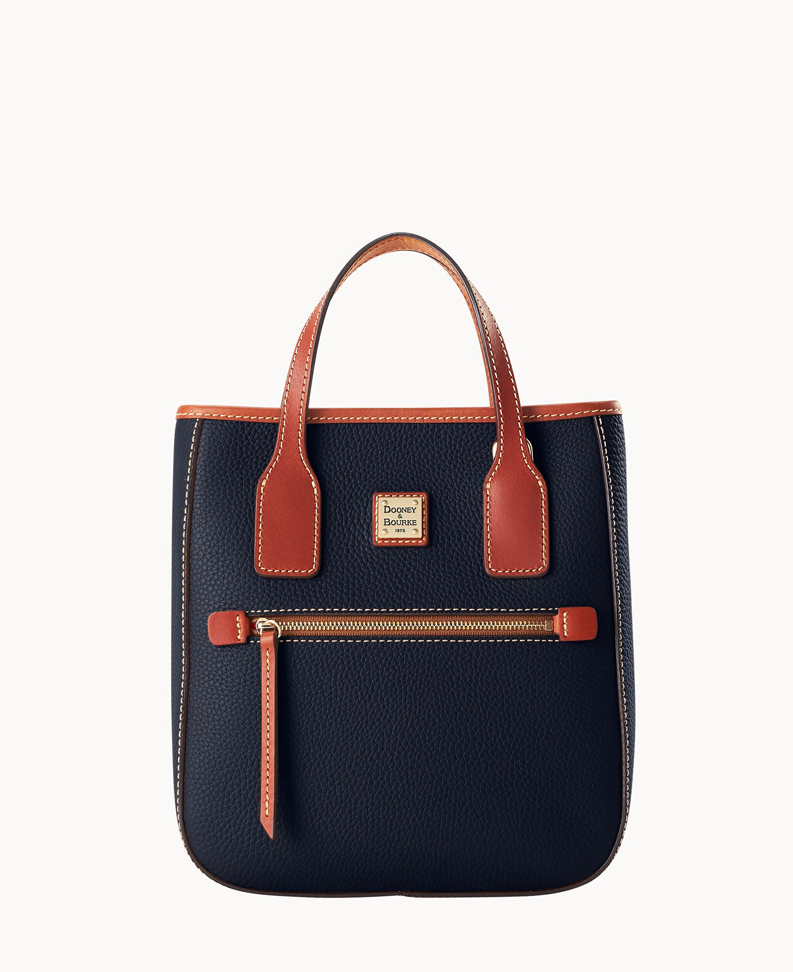 Pebble Grain Small Handle Tote - Image 29