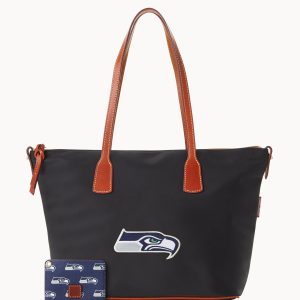 NFL Seahawks Top Zip Tote