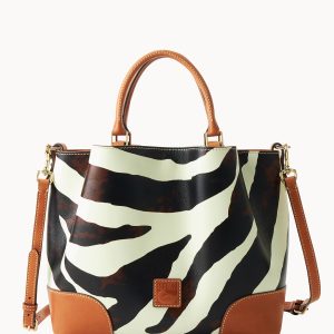 Zebra Leather Brenna
