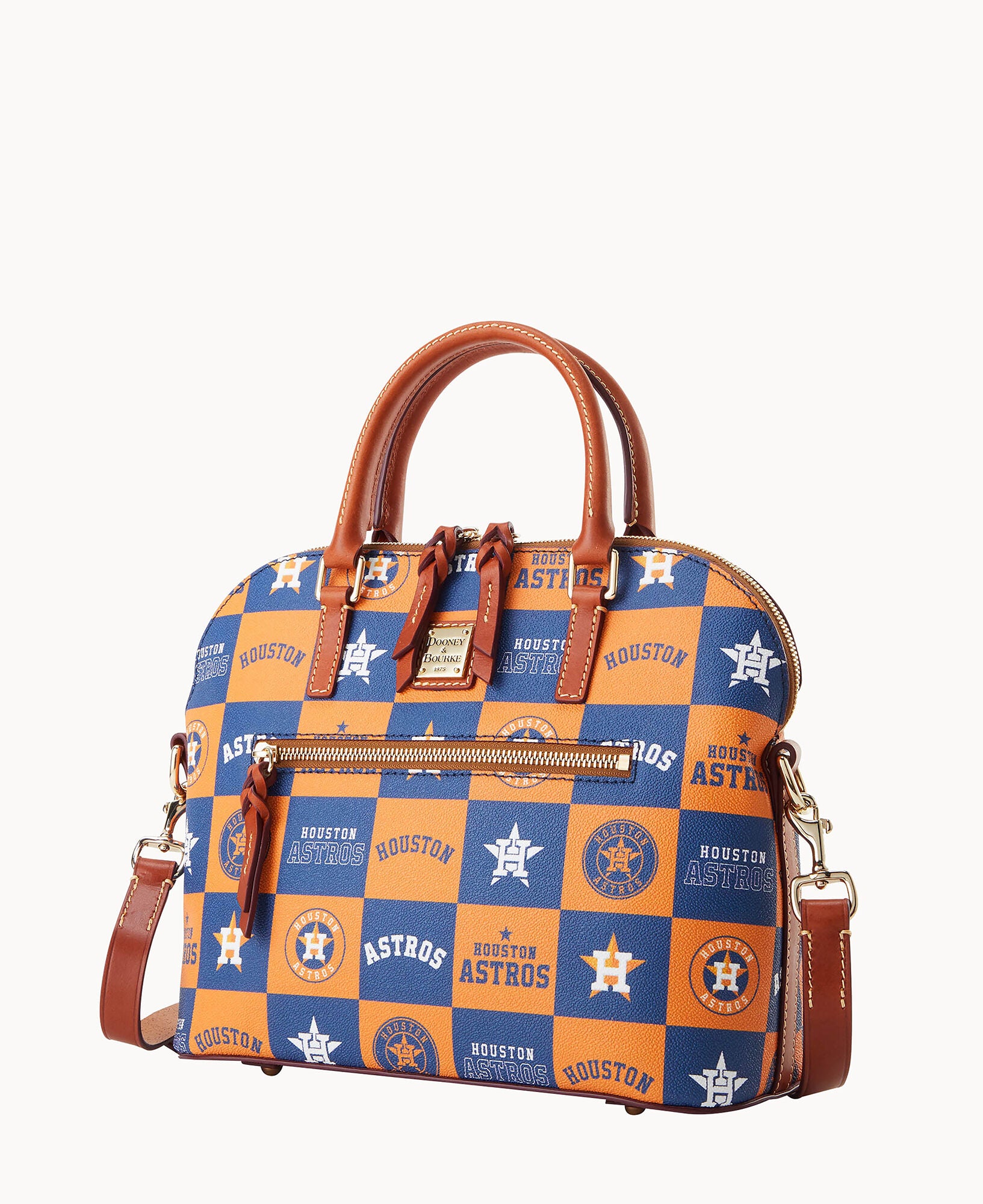 MLB Astros Domed Zip Satchel - Image 2