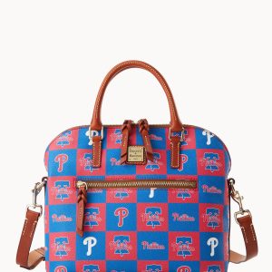 MLB Phillies Domed Zip Satchel