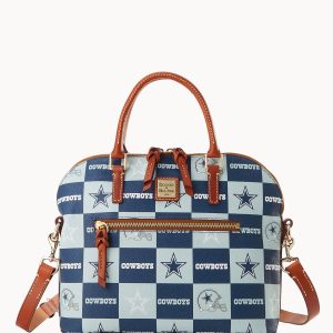 NFL Cowboys Domed Zip Satchel