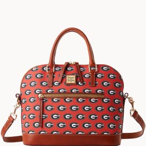 Collegiate University of Georgia Domed Zip Satchel