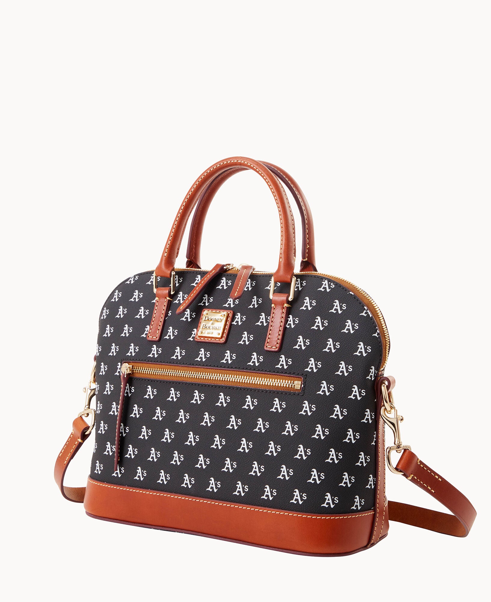 MLB Athletics Domed Zip Satchel - Image 2
