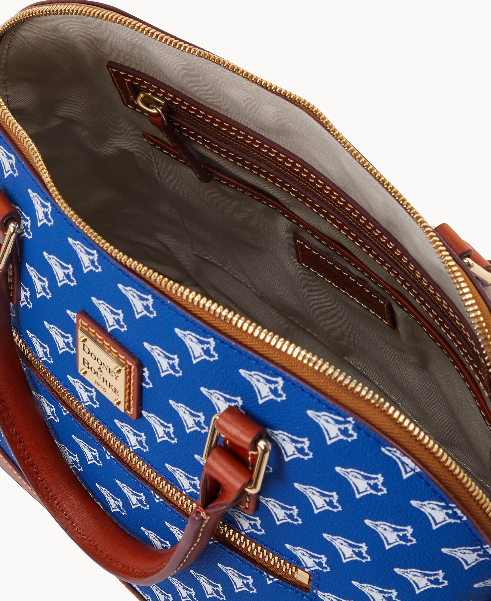 MLB Blue Jays Domed Zip Satchel - Image 3