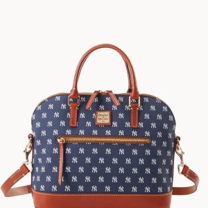 MLB Yankees Domed Zip Satchel