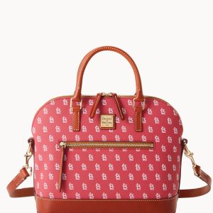 MLB Cardinals Domed Zip Satchel