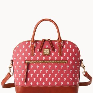 MLB Phillies Domed Zip Satchel