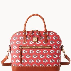NFL Chiefs Domed Zip Satchel