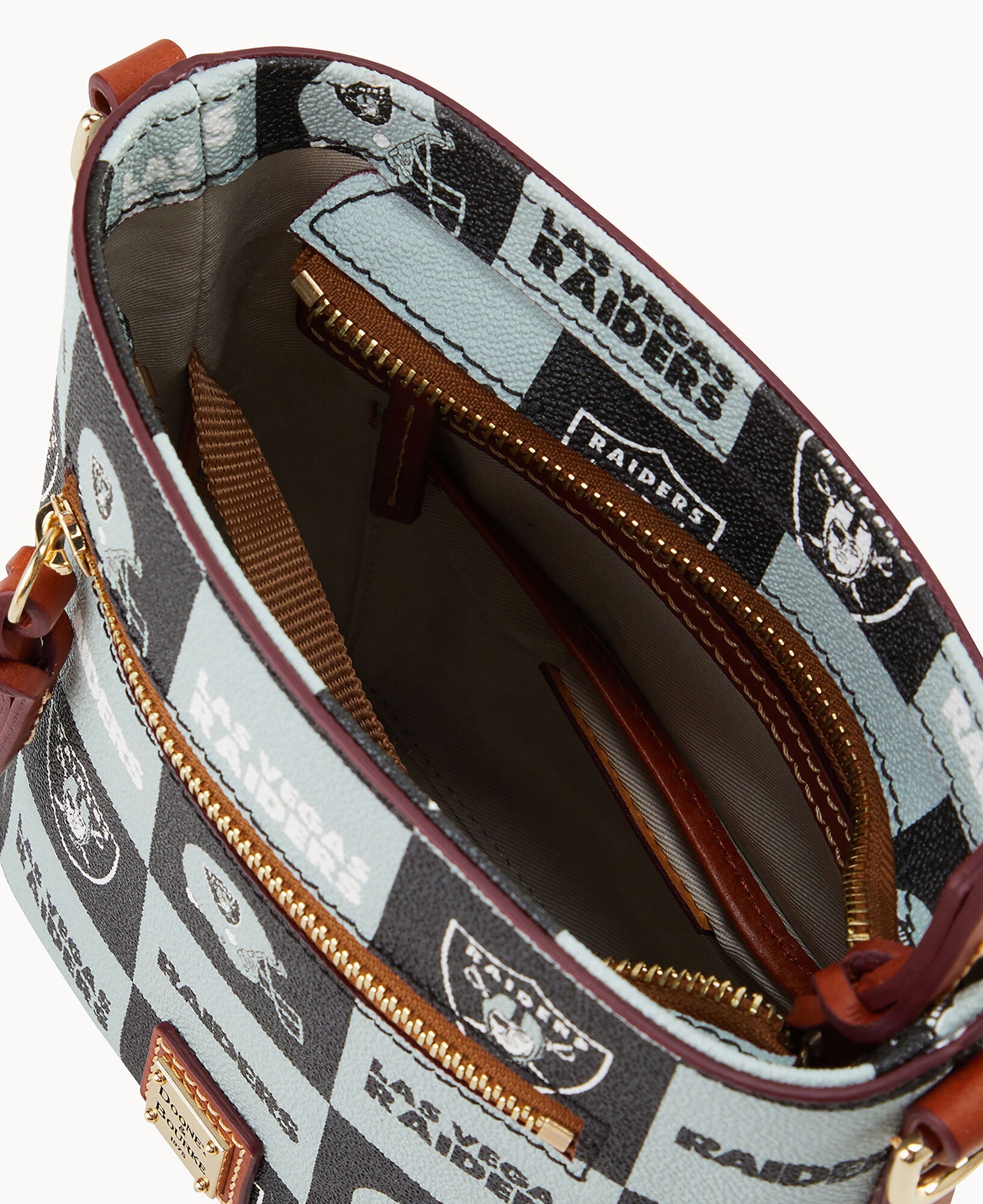 NFL Raiders Small Zip Crossbody - Image 3