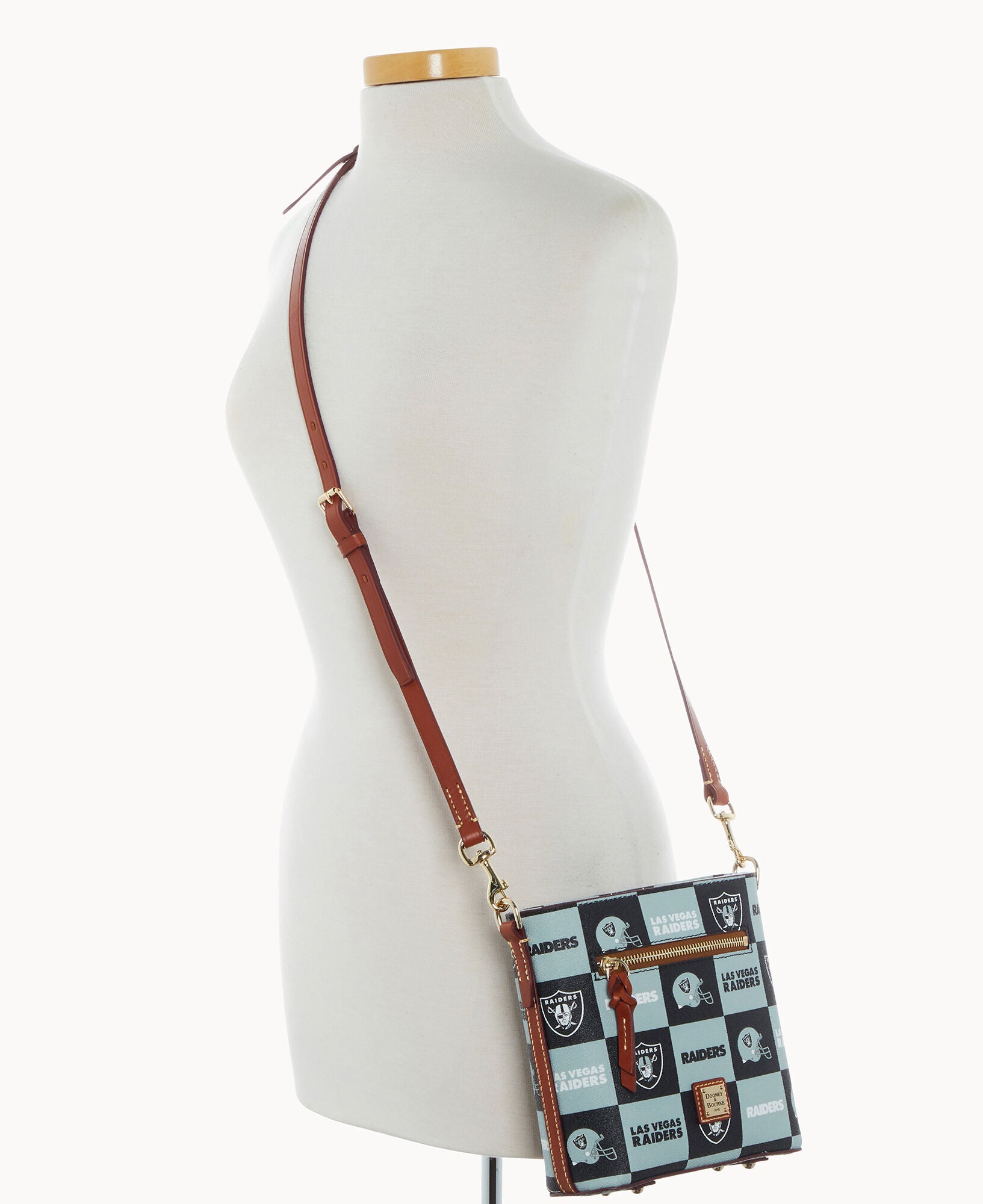 NFL Raiders Small Zip Crossbody - Image 4