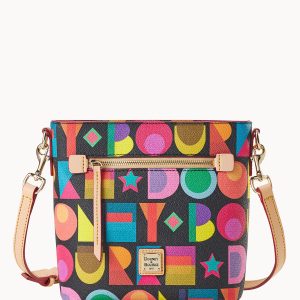 Art Deco Small Zip Crossbody