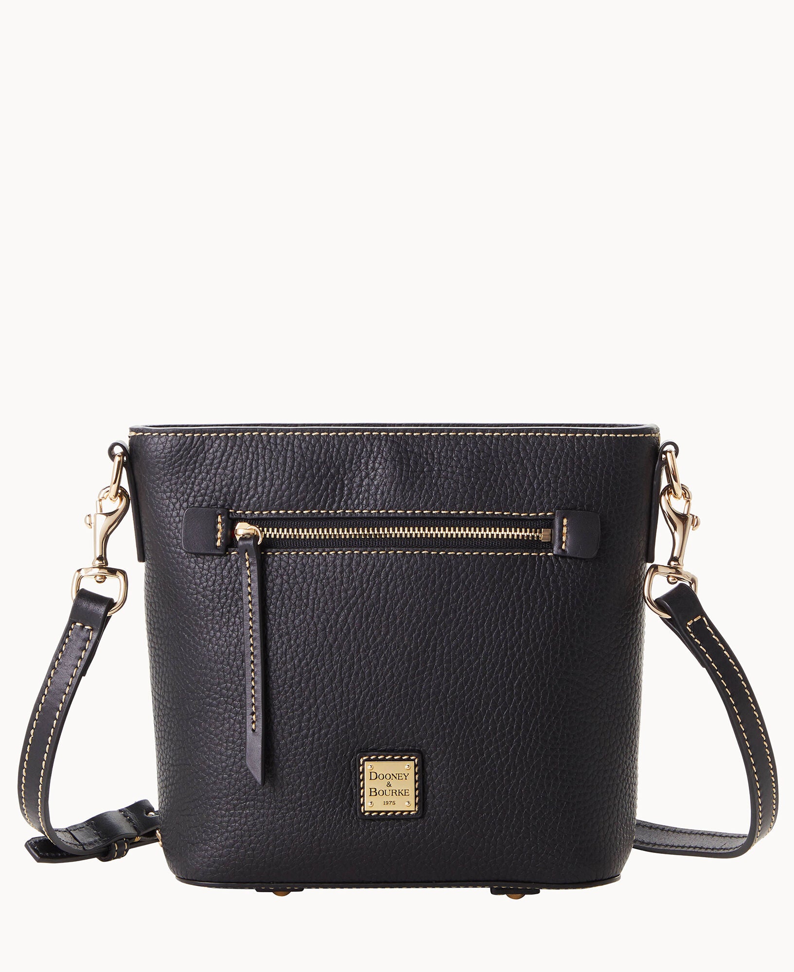 Pebble Grain Small Zip Crossbody - Image 10
