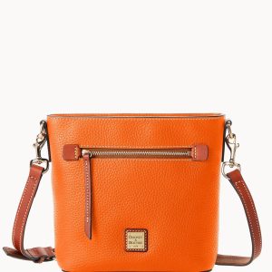 Pebble Grain Small Zip Crossbody