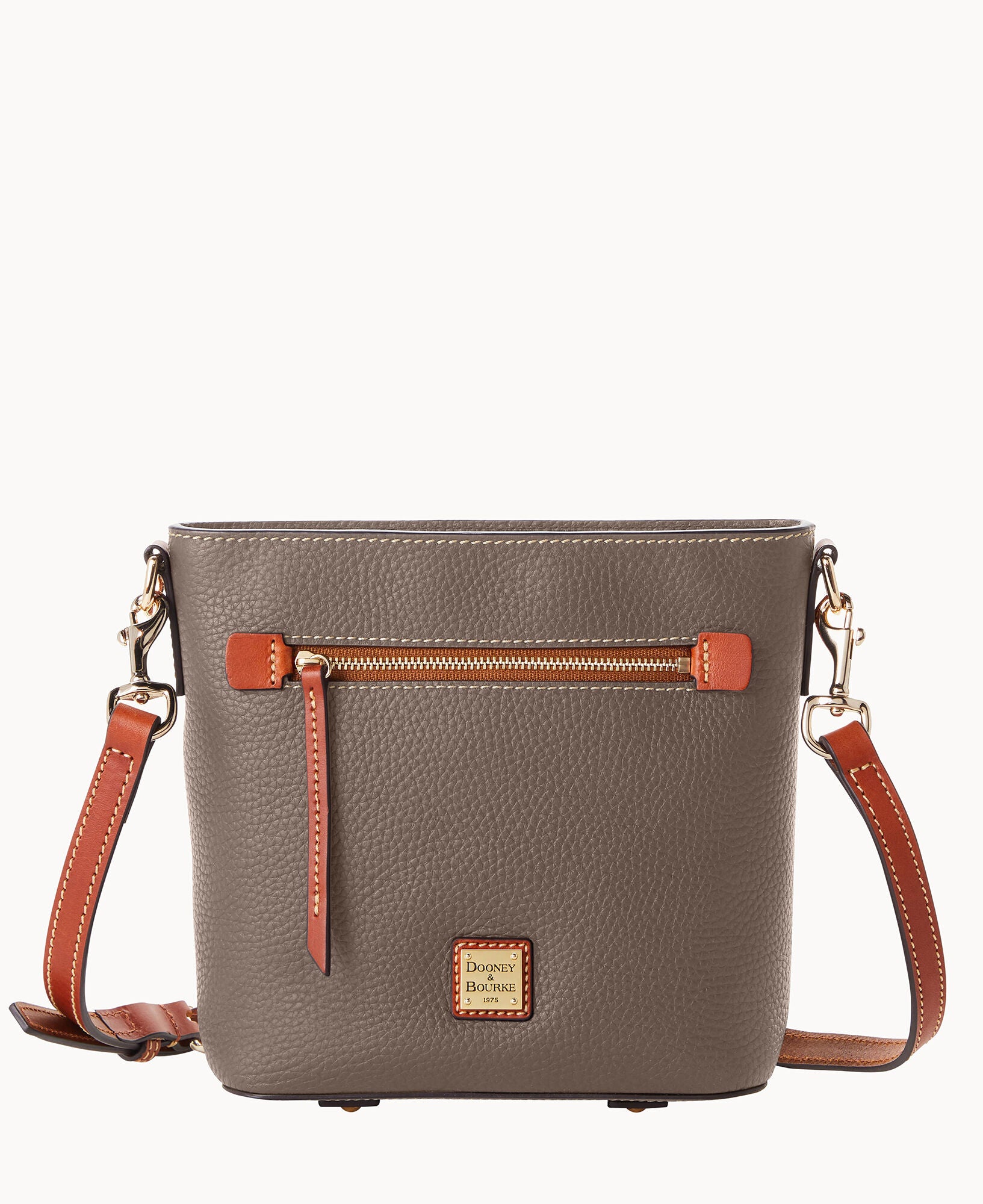 Pebble Grain Small Zip Crossbody - Image 6