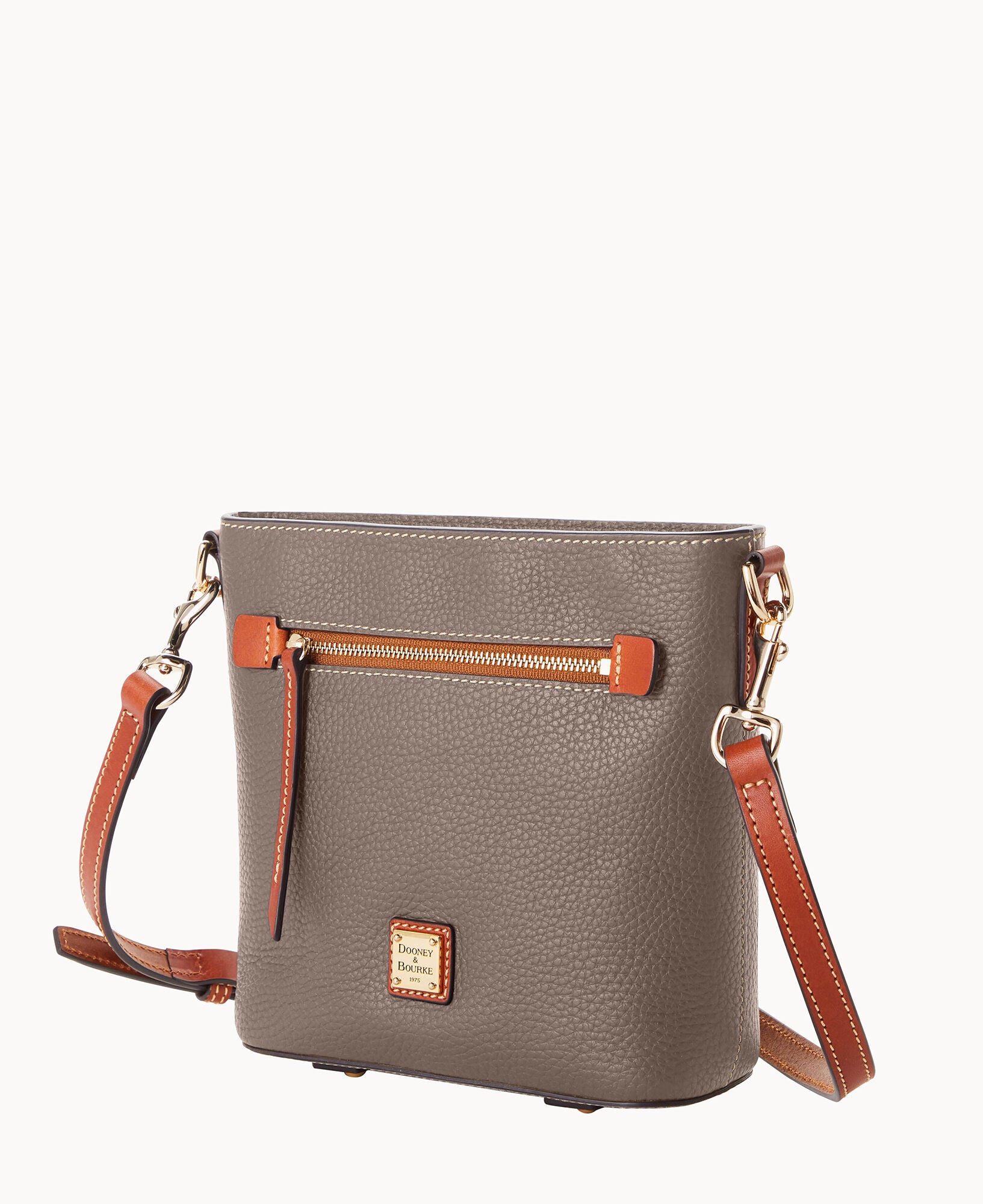 Pebble Grain Small Zip Crossbody - Image 7